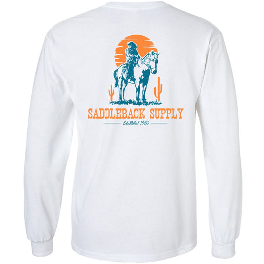 Saddleback Cowboy & Trusty Steed Long Sleeve Tee - Angler's Pro Tackle & Outdoors