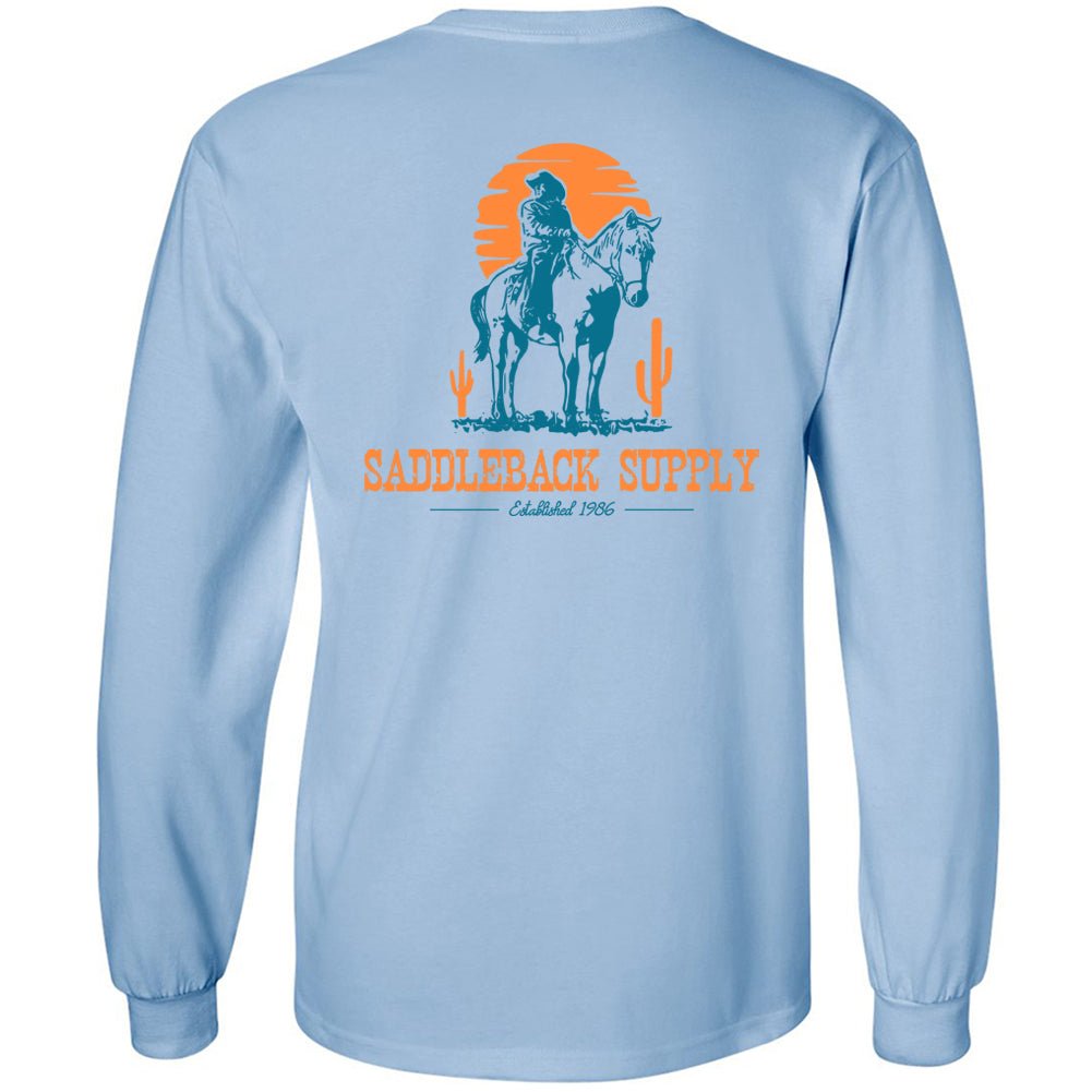 Saddleback Cowboy & Trusty Steed Long Sleeve Tee - Angler's Pro Tackle & Outdoors