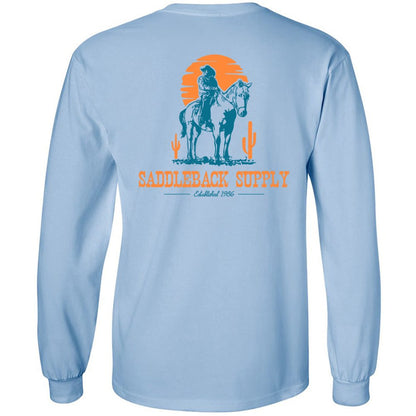 Saddleback Cowboy & Trusty Steed Long Sleeve Tee - Angler's Pro Tackle & Outdoors
