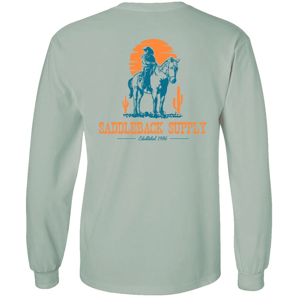 Saddleback Cowboy & Trusty Steed Long Sleeve Tee - Angler's Pro Tackle & Outdoors