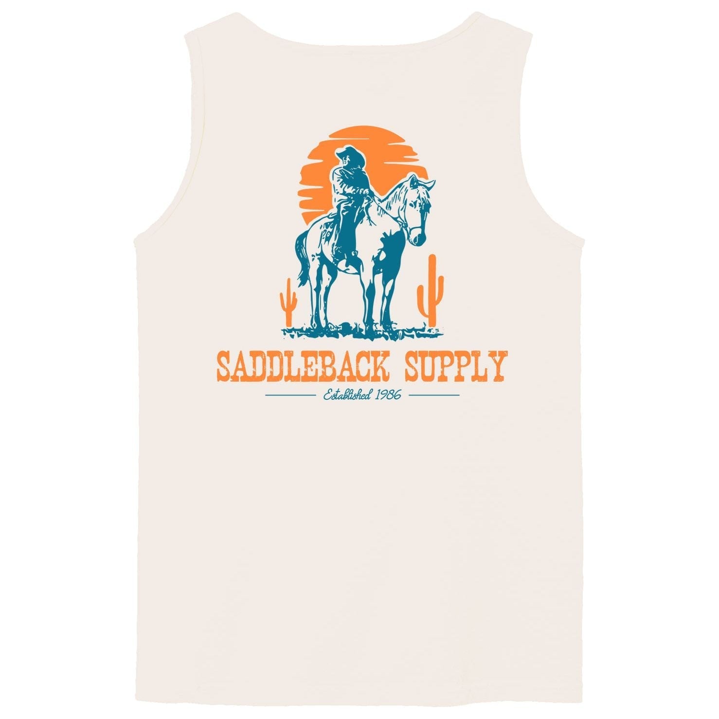 Saddleback Cowboy & Trusty Steed Pigment Tank Top - Angler's Pro Tackle & Outdoors