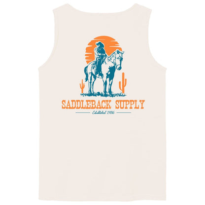 Saddleback Cowboy & Trusty Steed Pigment Tank Top - Angler's Pro Tackle & Outdoors