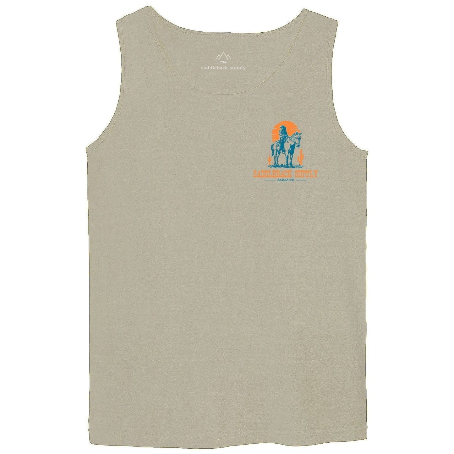 Saddleback Cowboy & Trusty Steed Pigment Tank Top - Angler's Pro Tackle & Outdoors