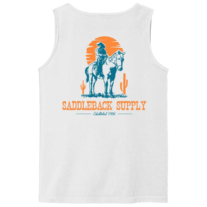 Saddleback Cowboy & Trusty Steed Pigment Tank Top - Angler's Pro Tackle & Outdoors