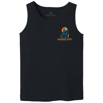 Saddleback Cowboy & Trusty Steed Pigment Tank Top - Angler's Pro Tackle & Outdoors