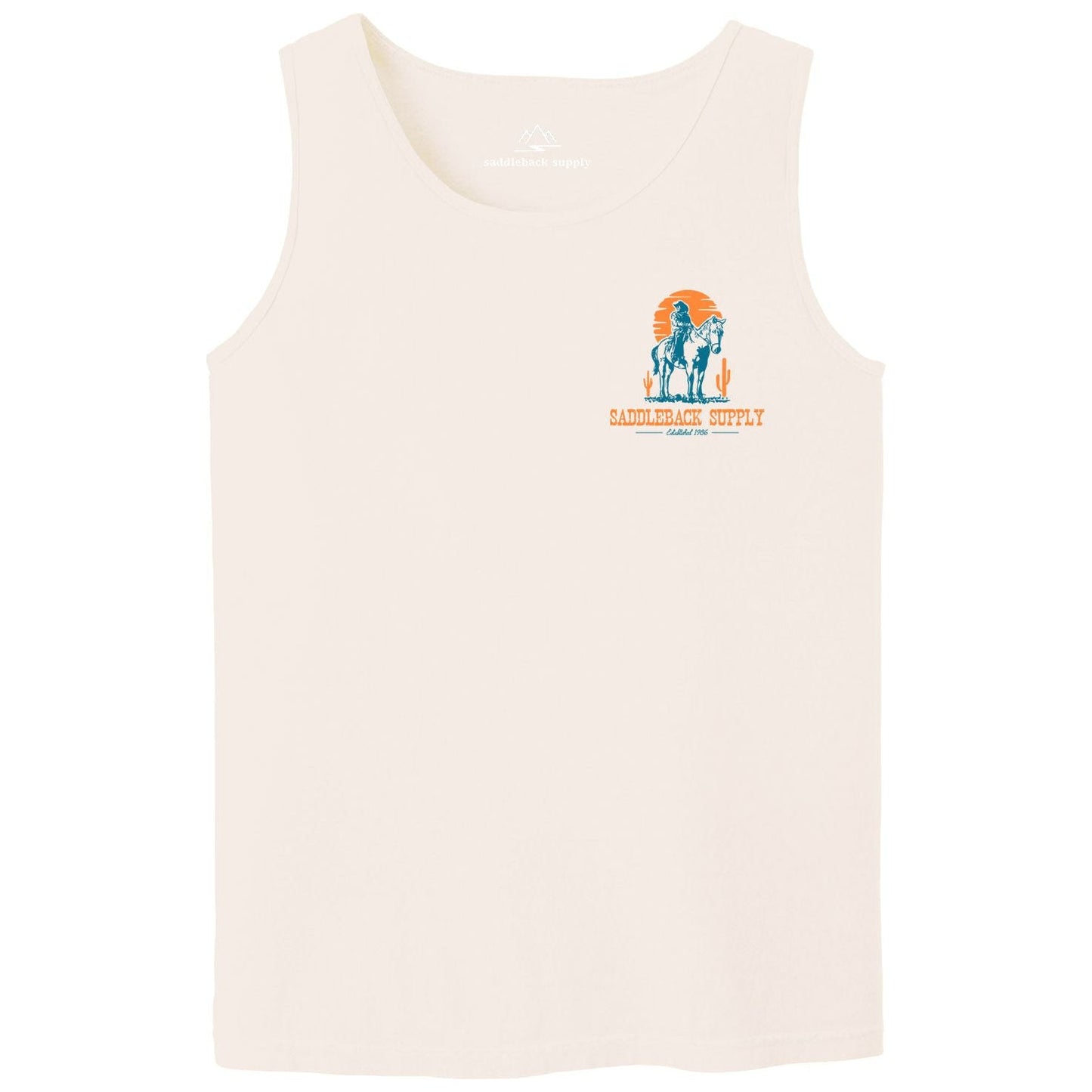 Saddleback Cowboy & Trusty Steed Pigment Tank Top - Angler's Pro Tackle & Outdoors