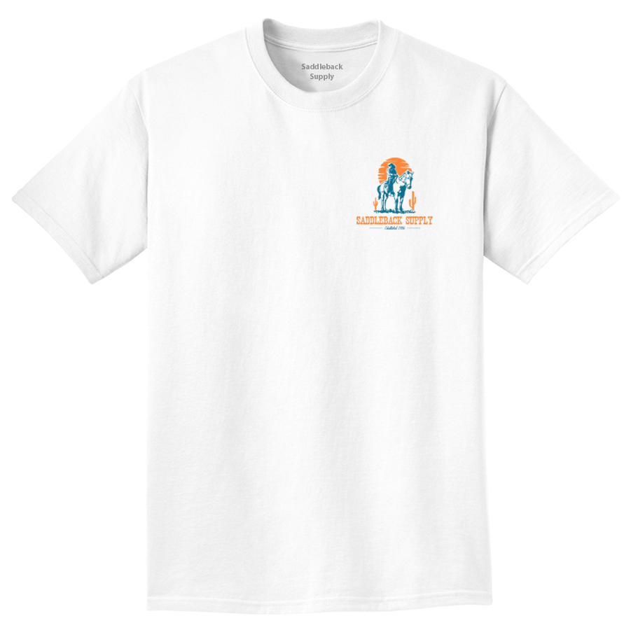 Saddleback Cowboy & Trusty Steed Pigment Tee - Angler's Pro Tackle & Outdoors