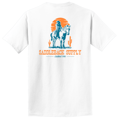 Saddleback Cowboy & Trusty Steed Pigment Tee - Angler's Pro Tackle & Outdoors