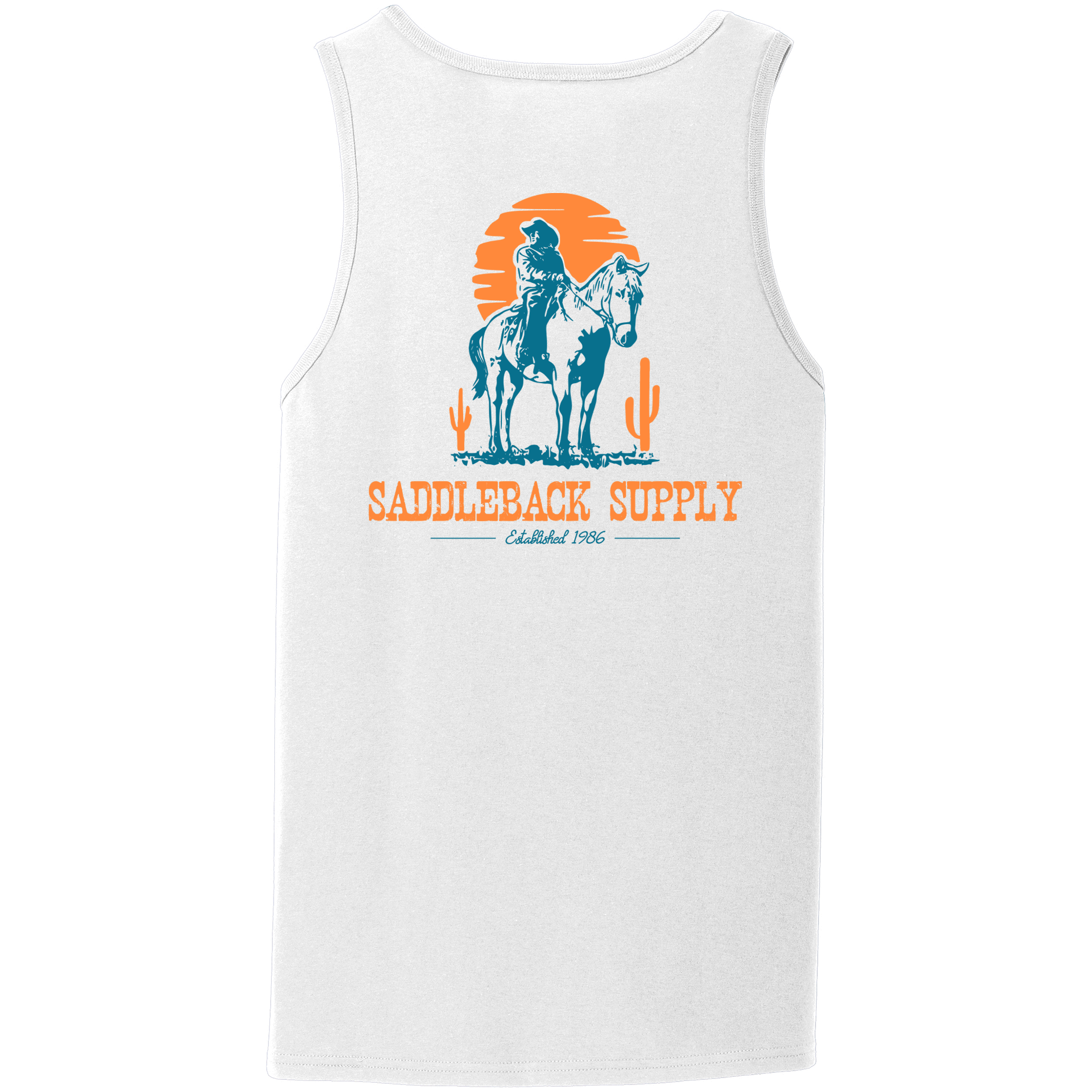 Saddleback Cowboy & Trusty Steed Tank Top - Angler's Pro Tackle & Outdoors