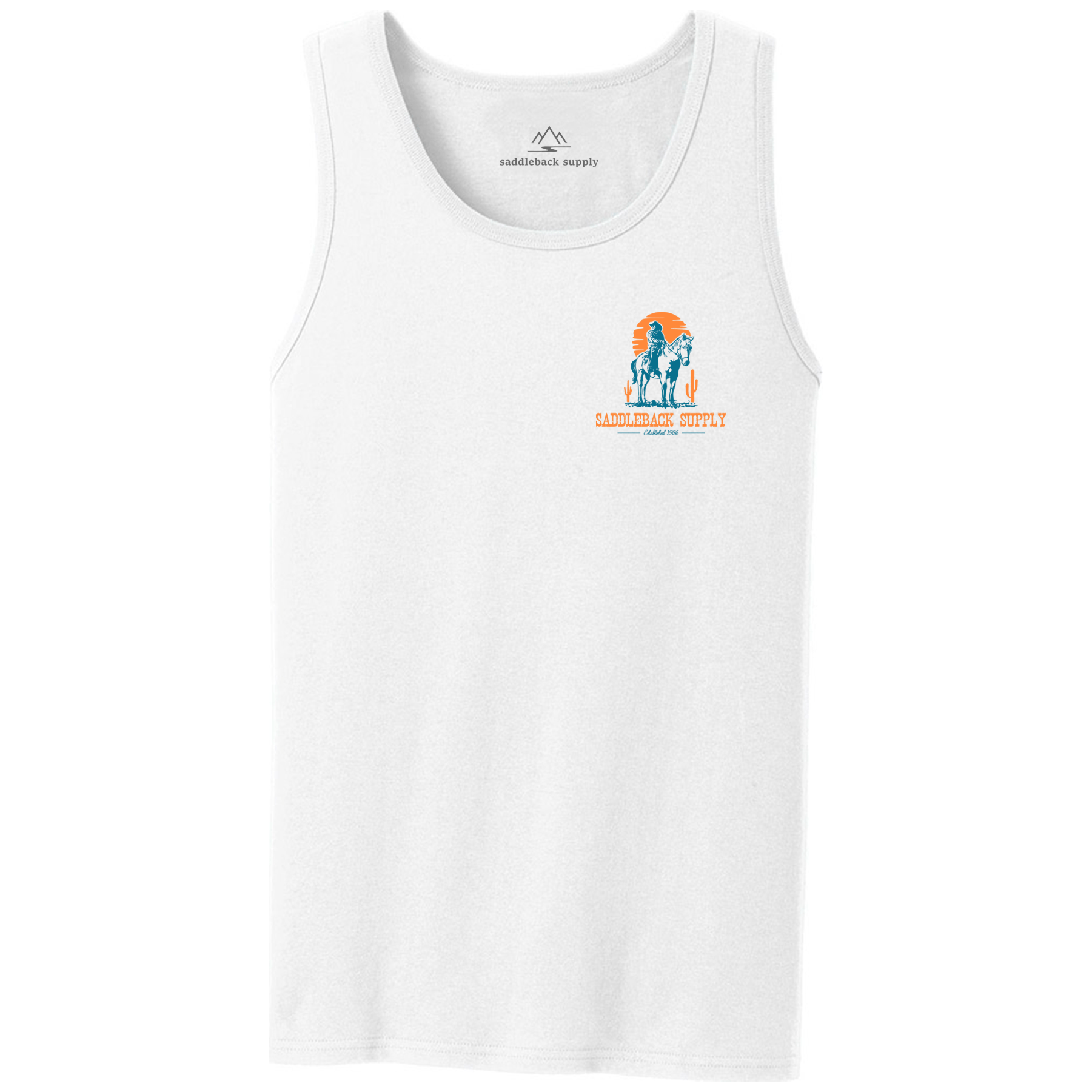 Saddleback Cowboy & Trusty Steed Tank Top - Angler's Pro Tackle & Outdoors