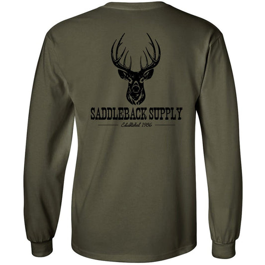 Saddleback Deer Hunting Long Sleeve Tee - Angler's Pro Tackle & Outdoors