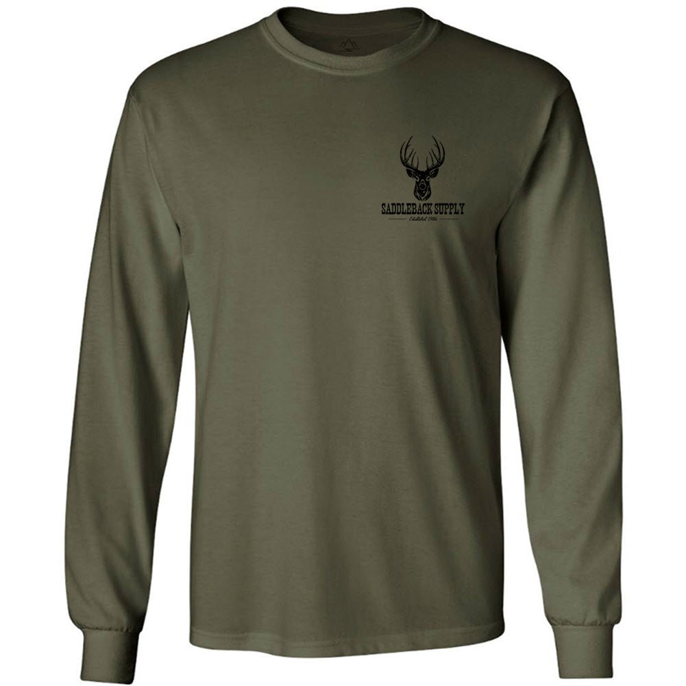Saddleback Deer Hunting Long Sleeve Tee - Angler's Pro Tackle & Outdoors