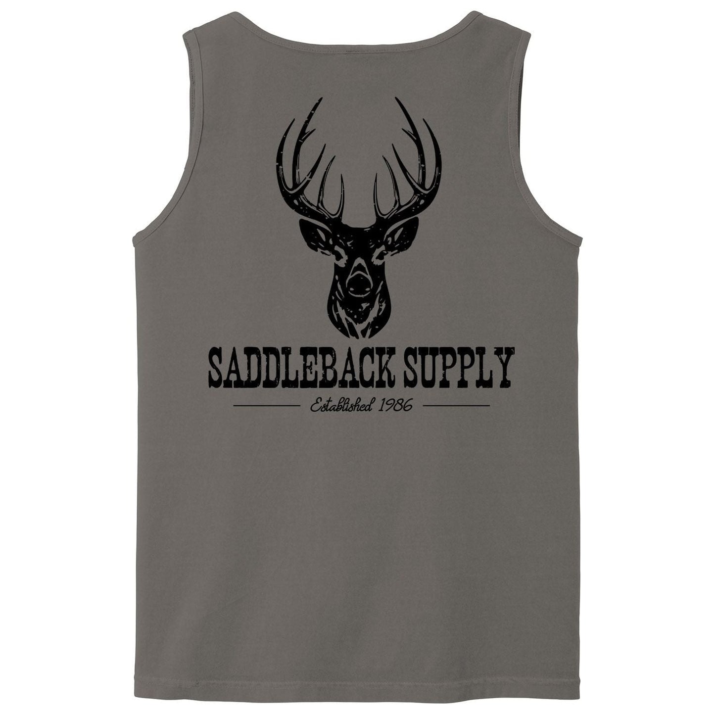 Saddleback Deer Hunting Pigment Tank Top - Angler's Pro Tackle & Outdoors
