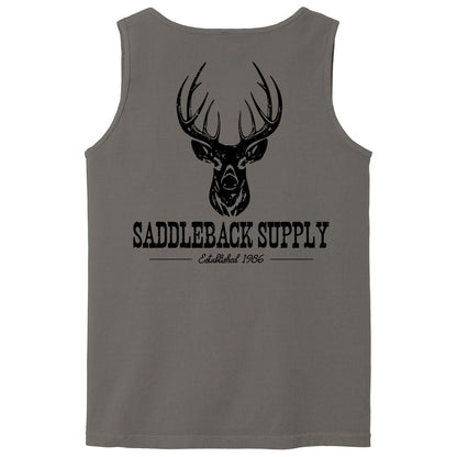 Saddleback Deer Hunting Pigment Tank Top - Angler's Pro Tackle & Outdoors