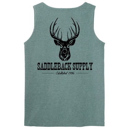 Saddleback Deer Hunting Pigment Tank Top - Angler's Pro Tackle & Outdoors