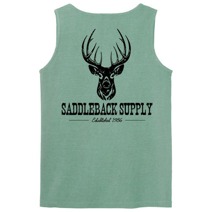Saddleback Deer Hunting Pigment Tank Top - Angler's Pro Tackle & Outdoors