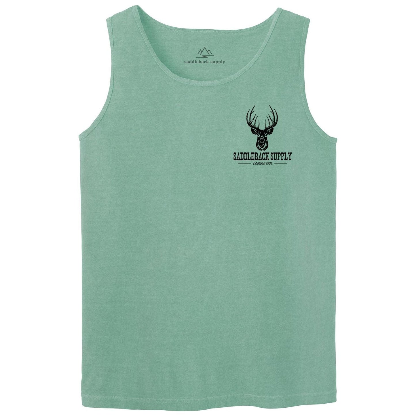 Saddleback Deer Hunting Pigment Tank Top - Angler's Pro Tackle & Outdoors