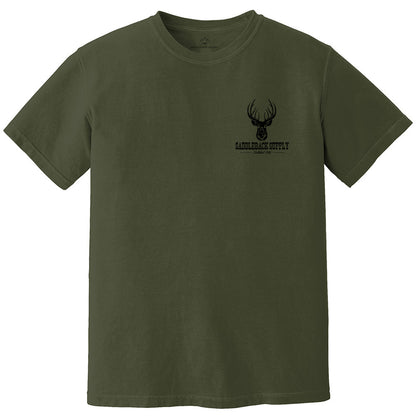 Saddleback Deer Hunting Pigment Tee - Angler's Pro Tackle & Outdoors