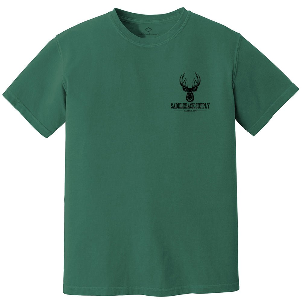 Saddleback Deer Hunting Pigment Tee - Angler's Pro Tackle & Outdoors