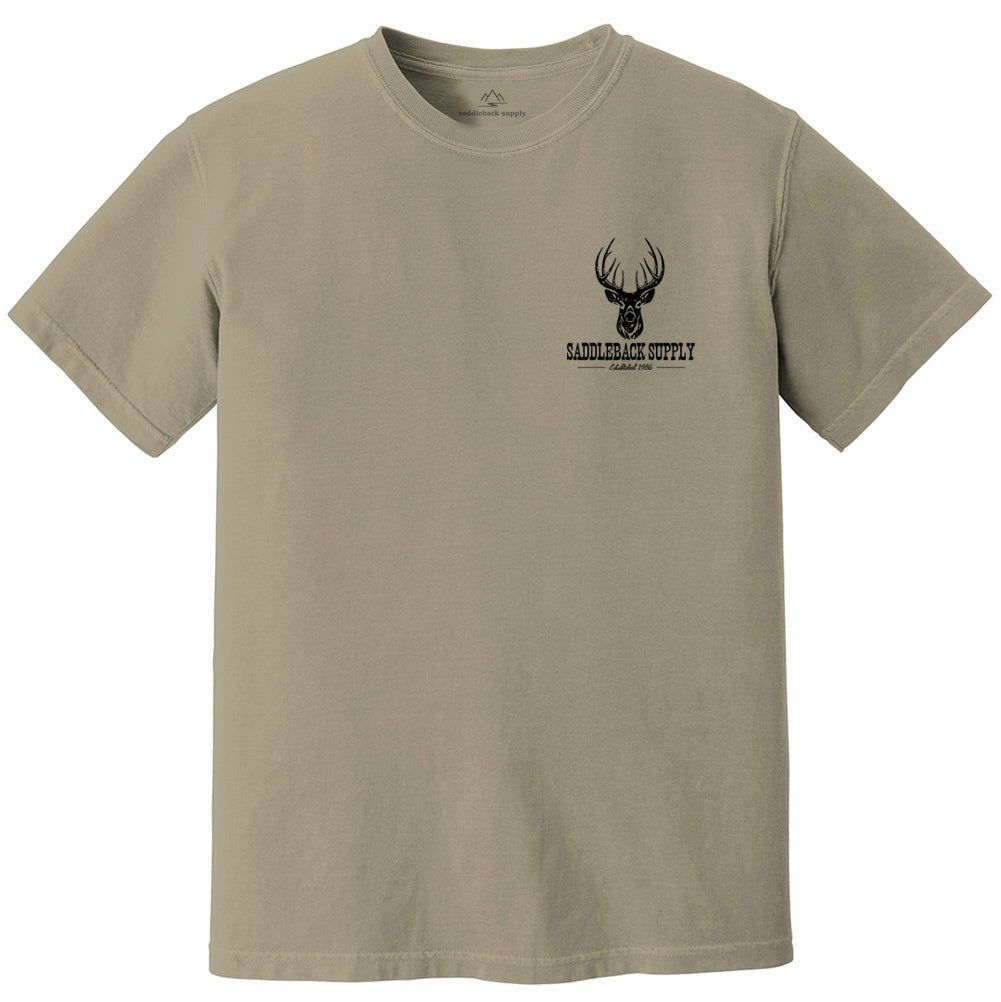 Saddleback Deer Hunting Pigment Tee - Angler's Pro Tackle & Outdoors