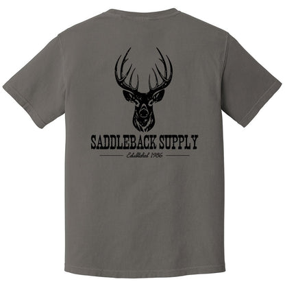 Saddleback Deer Hunting Pigment Tee - Angler's Pro Tackle & Outdoors