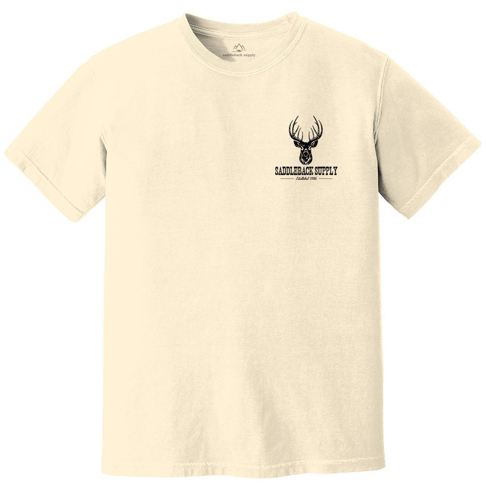 Saddleback Deer Hunting Pigment Tee - Angler's Pro Tackle & Outdoors
