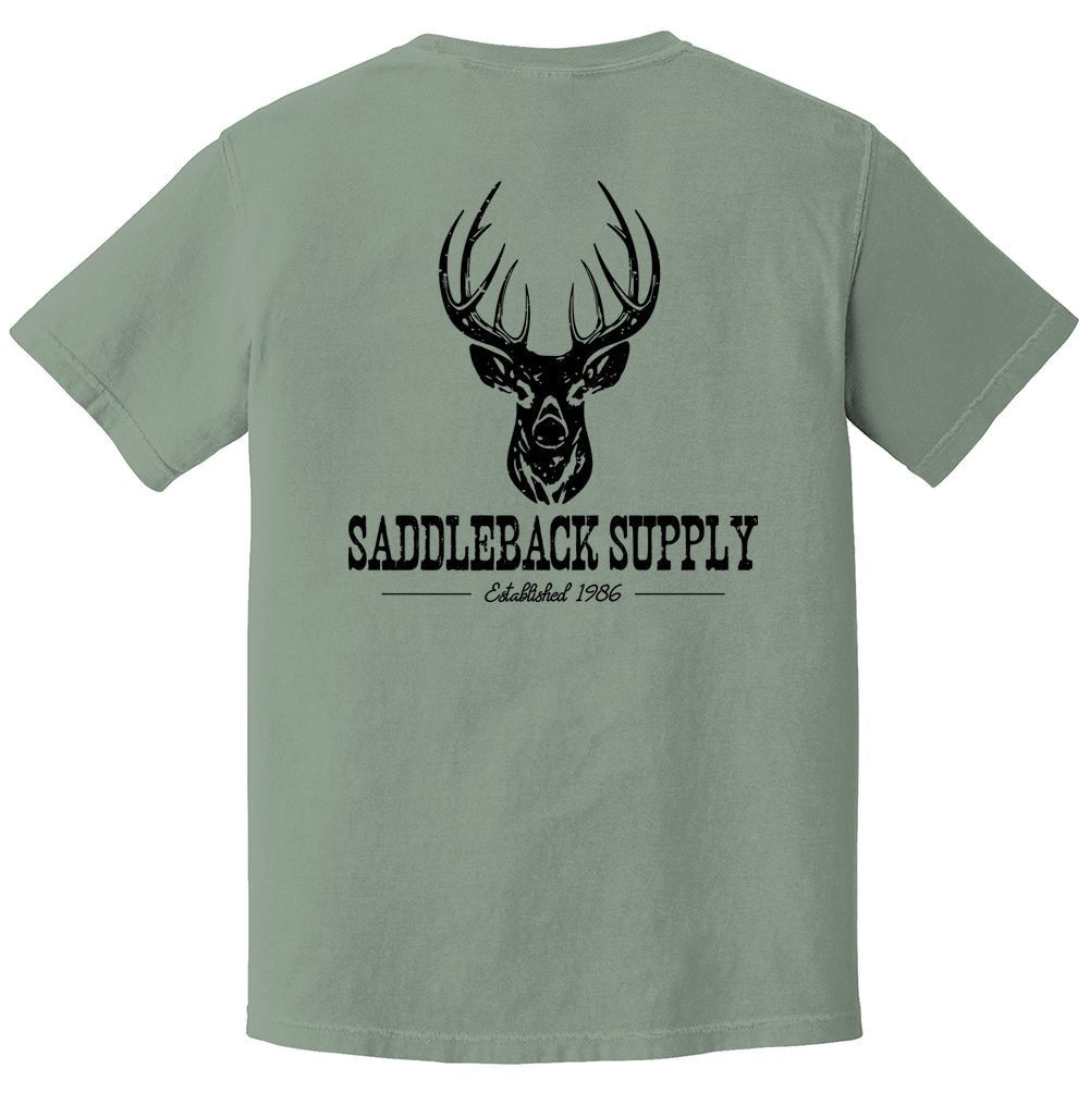 Saddleback Deer Hunting Pigment Tee - Angler's Pro Tackle & Outdoors