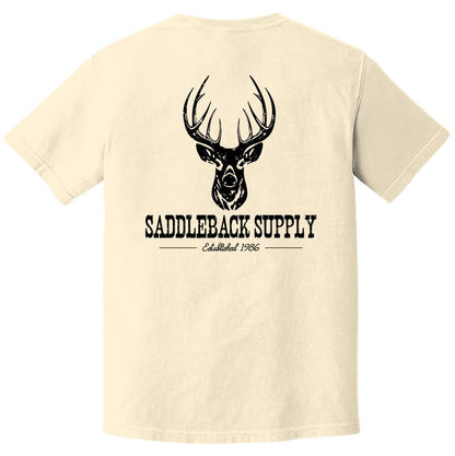 Saddleback Deer Hunting Pigment Tee - Angler's Pro Tackle & Outdoors