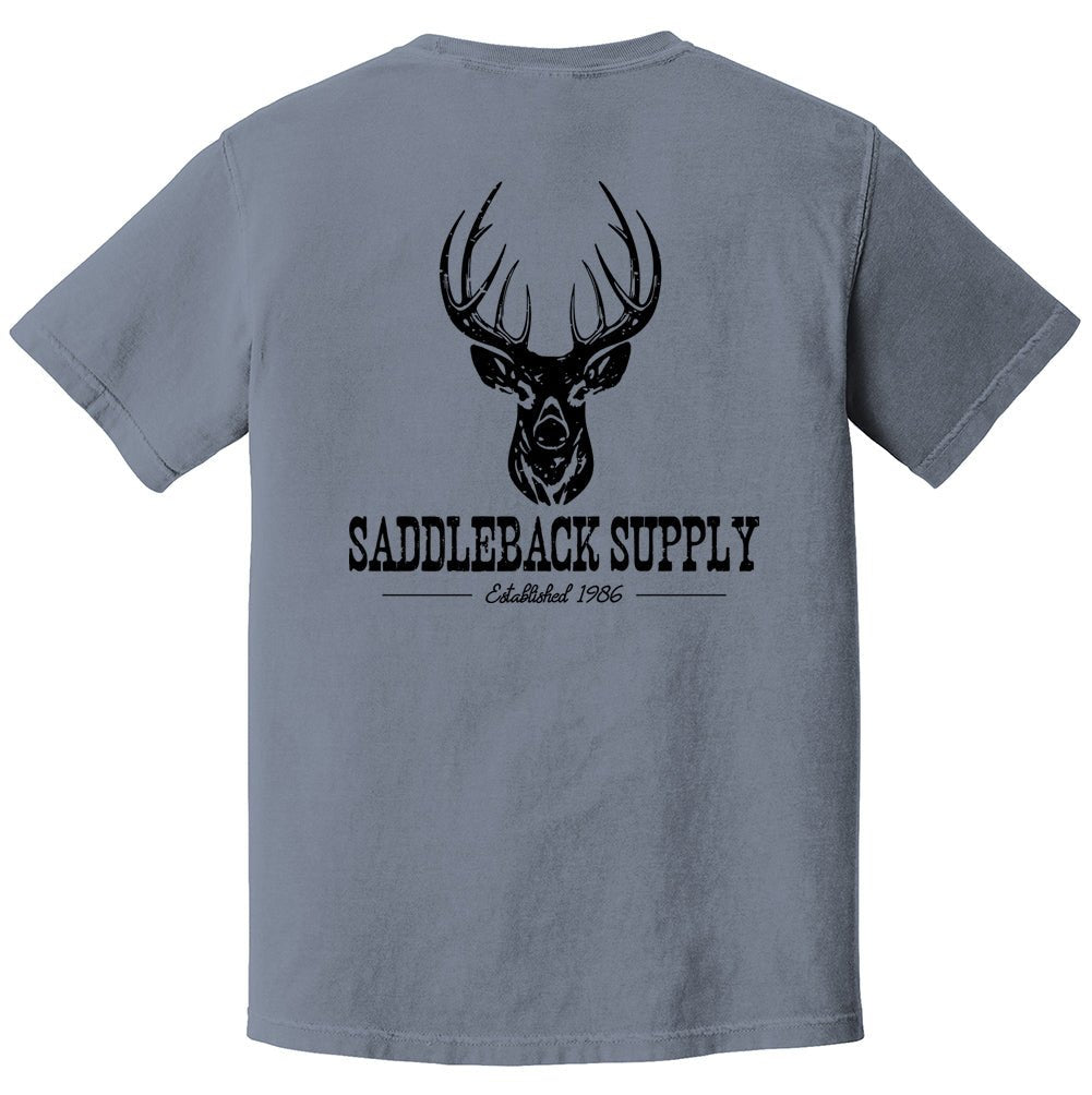 Saddleback Deer Hunting Pigment Tee - Angler's Pro Tackle & Outdoors