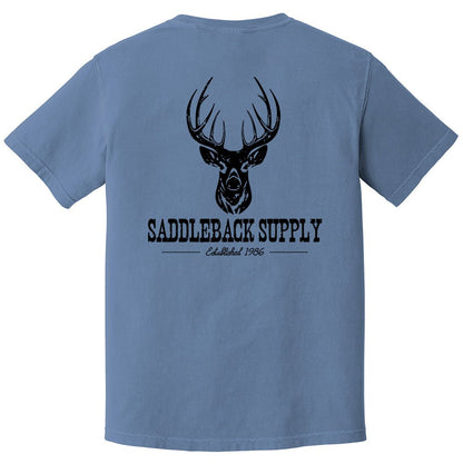 Saddleback Deer Hunting Pigment Tee - Angler's Pro Tackle & Outdoors