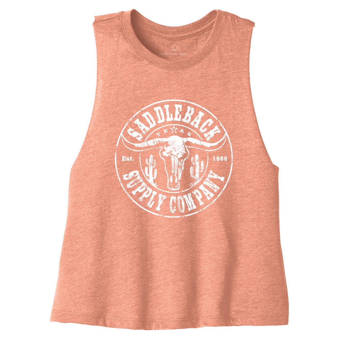 Saddleback Desert Skull Crop Top - Angler's Pro Tackle & Outdoors