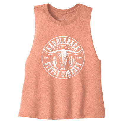 Saddleback Desert Skull Crop Top - Angler's Pro Tackle & Outdoors