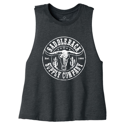 Saddleback Desert Skull Crop Top - Angler's Pro Tackle & Outdoors