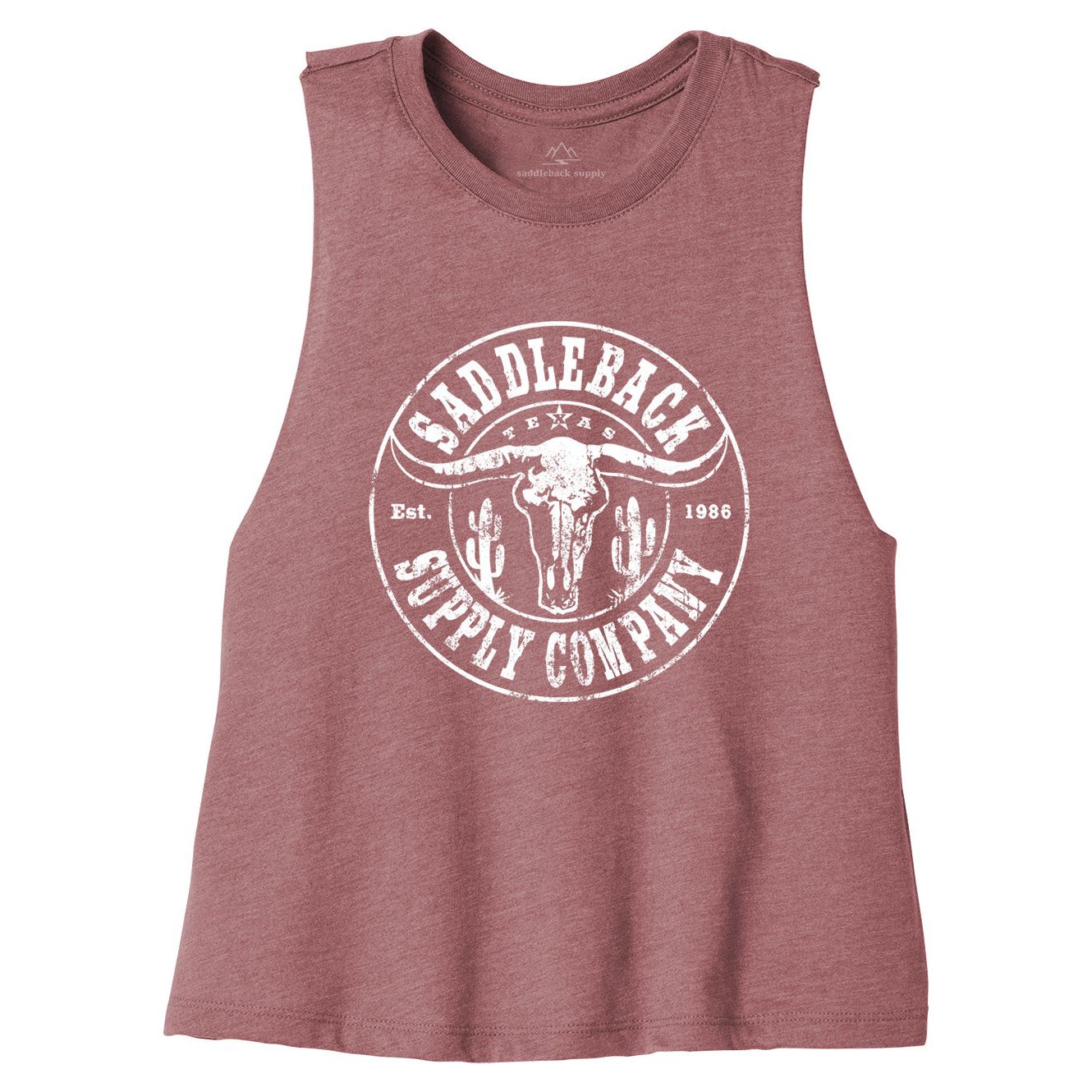 Saddleback Desert Skull Crop Top - Angler's Pro Tackle & Outdoors