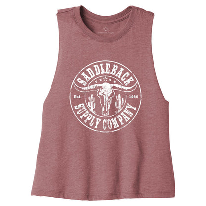 Saddleback Desert Skull Crop Top - Angler's Pro Tackle & Outdoors