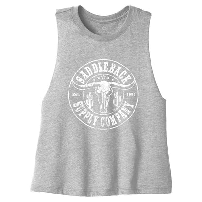 Saddleback Desert Skull Crop Top - Angler's Pro Tackle & Outdoors
