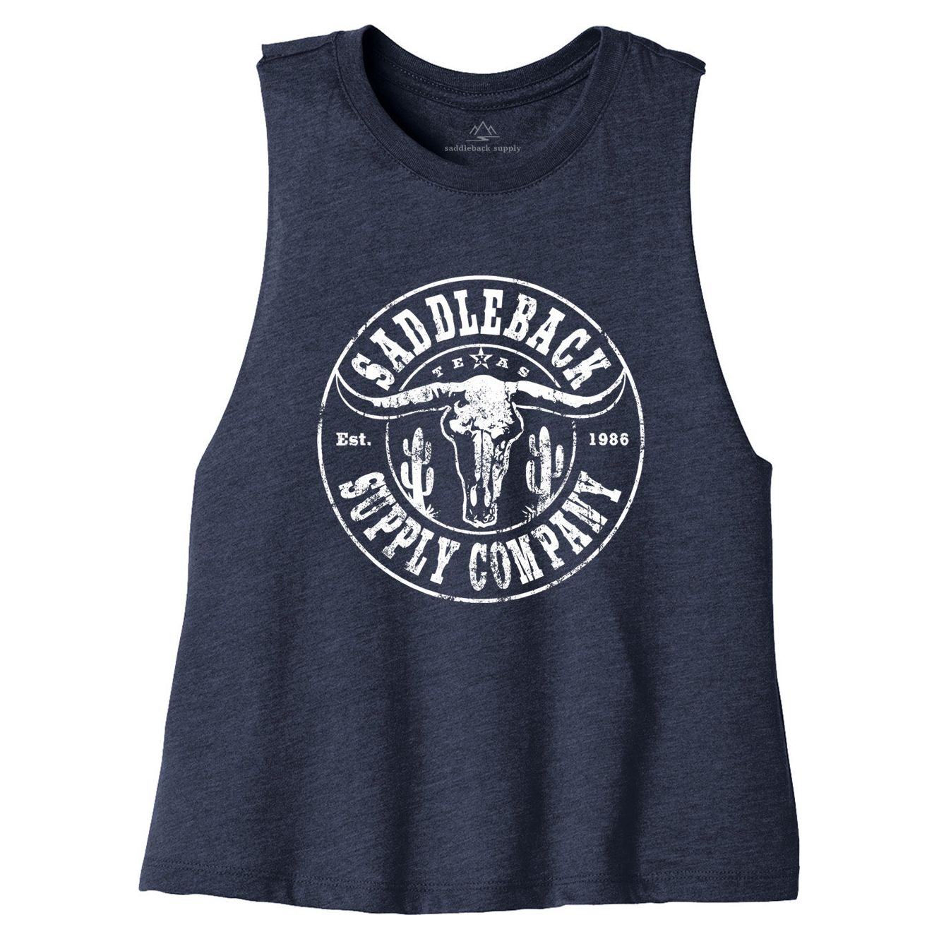 Saddleback Desert Skull Crop Top - Angler's Pro Tackle & Outdoors