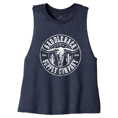 Saddleback Desert Skull Crop Top - Angler's Pro Tackle & Outdoors
