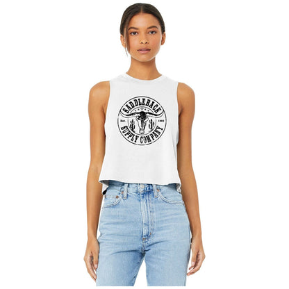 Saddleback Desert Skull Crop Top - Angler's Pro Tackle & Outdoors