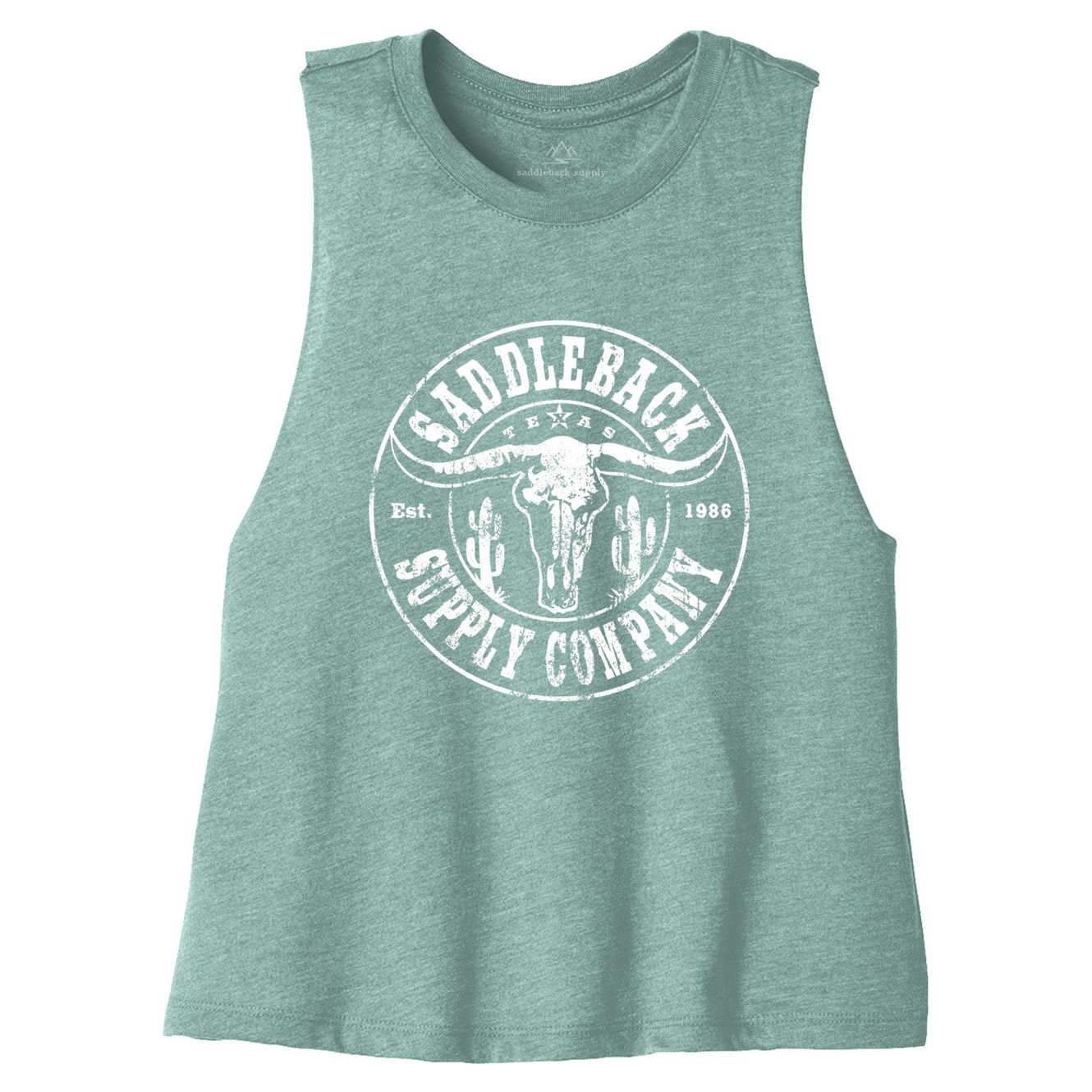 Saddleback Desert Skull Crop Top - Angler's Pro Tackle & Outdoors