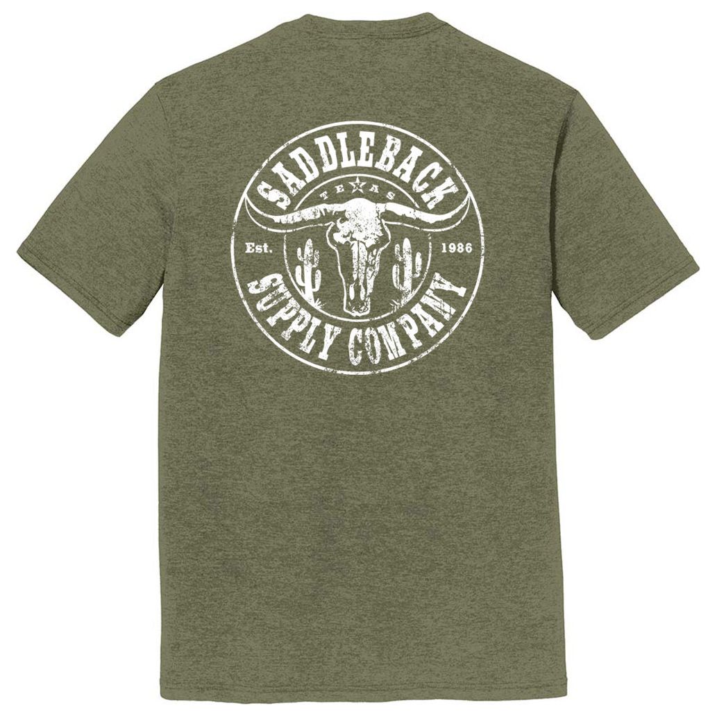 Saddleback Desert Skull Lightweight Tee - Angler's Pro Tackle & Outdoors