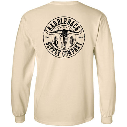 Saddleback Desert Skull Long Sleeve Tee - Angler's Pro Tackle & Outdoors