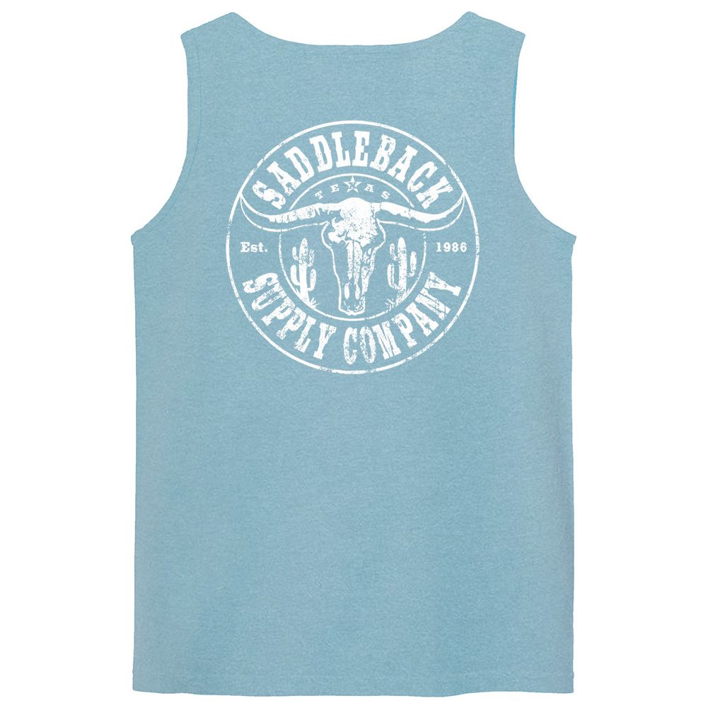 Saddleback Desert Skull Pigment Tank Top - Angler's Pro Tackle & Outdoors