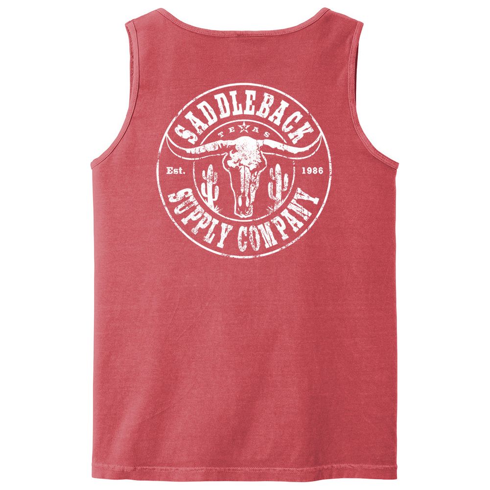 Saddleback Desert Skull Pigment Tank Top - Angler's Pro Tackle & Outdoors