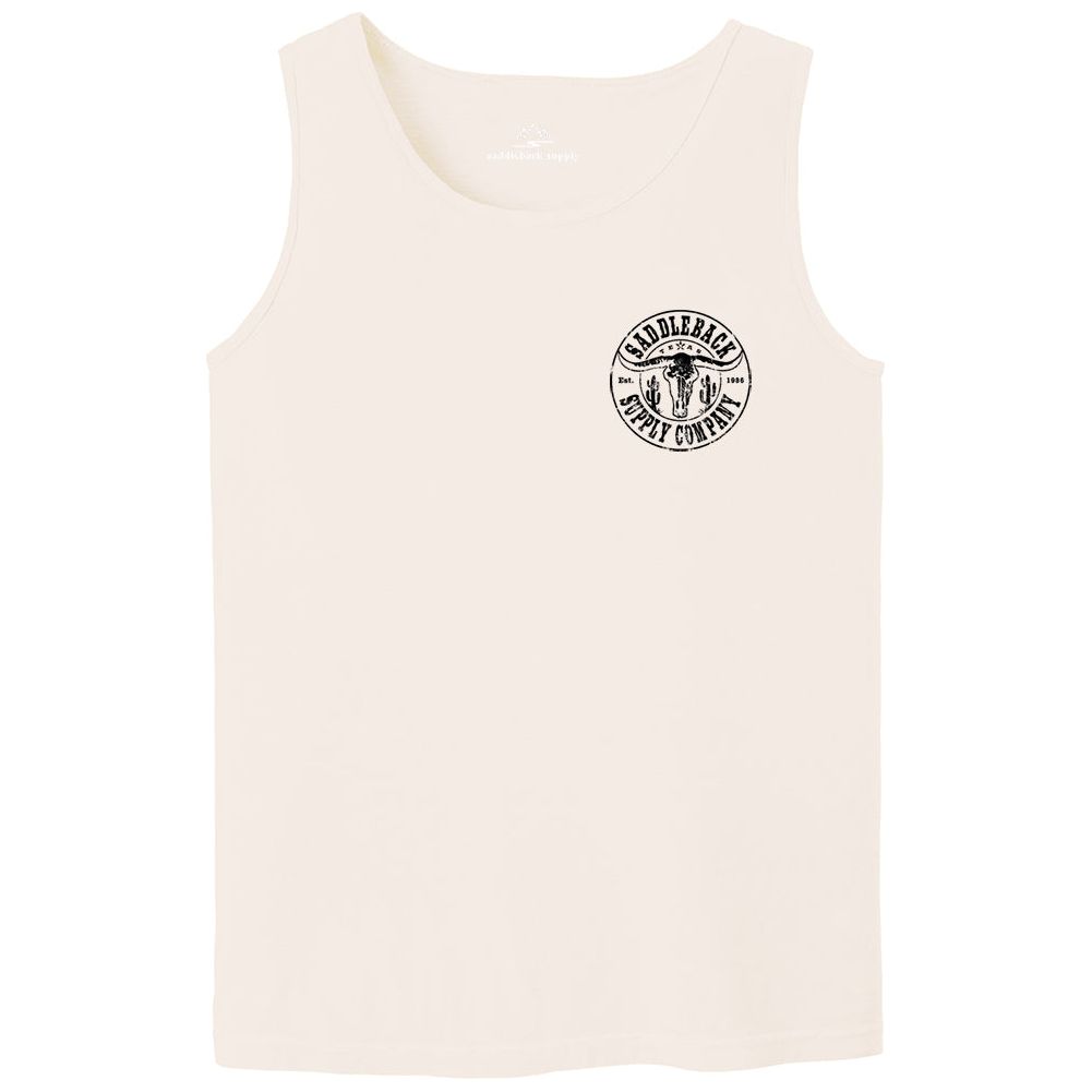 Saddleback Desert Skull Pigment Tank Top - Angler's Pro Tackle & Outdoors