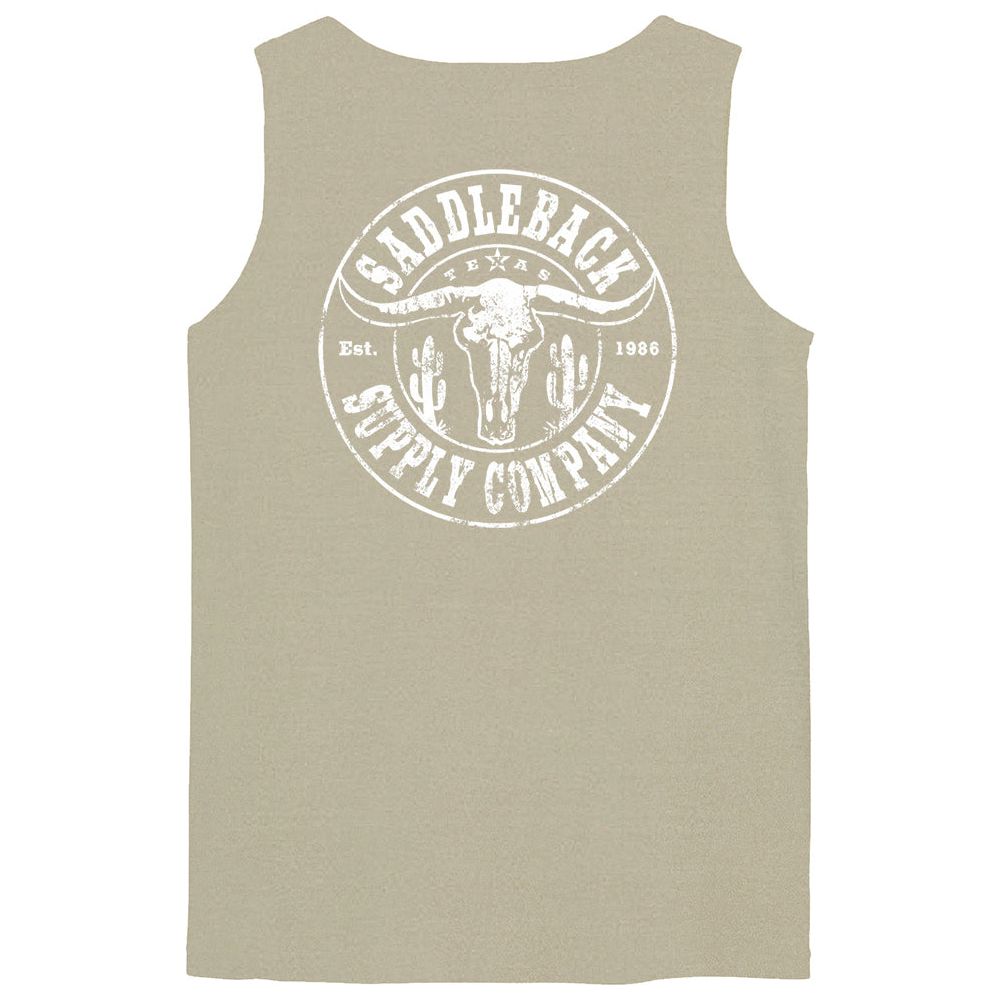 Saddleback Desert Skull Pigment Tank Top - Angler's Pro Tackle & Outdoors