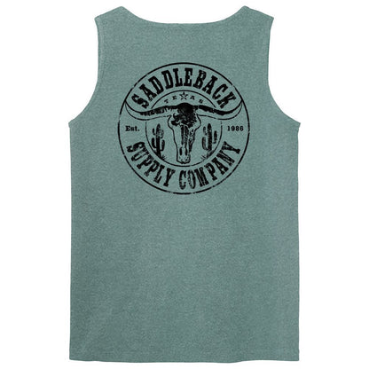 Saddleback Desert Skull Pigment Tank Top - Angler's Pro Tackle & Outdoors