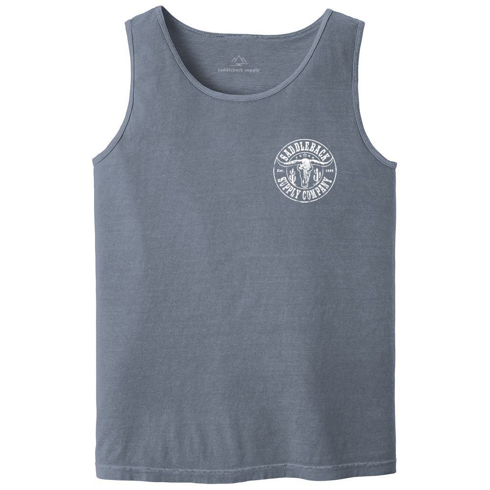 Saddleback Desert Skull Pigment Tank Top - Angler's Pro Tackle & Outdoors