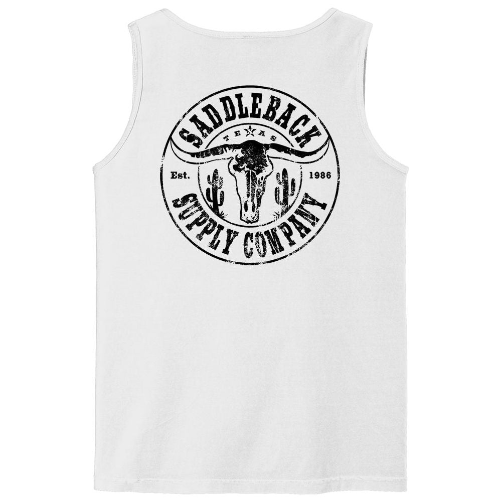 Saddleback Desert Skull Pigment Tank Top - Angler's Pro Tackle & Outdoors