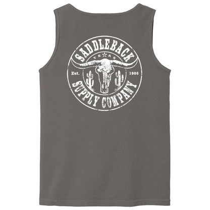 Saddleback Desert Skull Pigment Tank Top - Angler's Pro Tackle & Outdoors